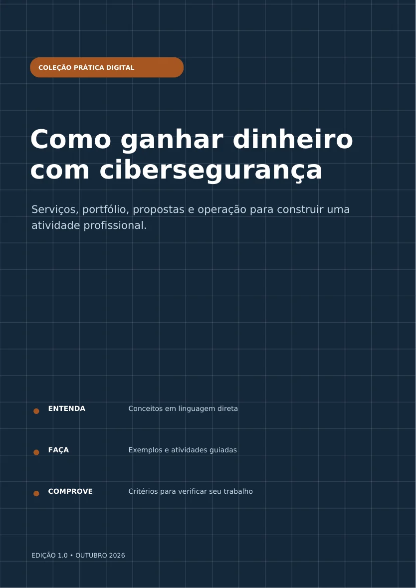 Capa do ebook Como ganhar dinheiro com cibersegurança